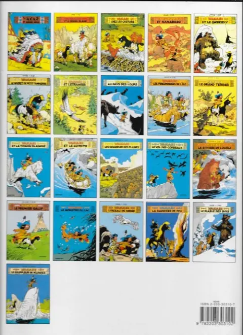 Verso de l'album Yakari Tome 10 Le grand terrier
