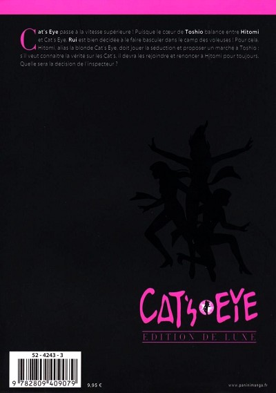 Verso de l'album Cat's Eye Édition de luxe 11