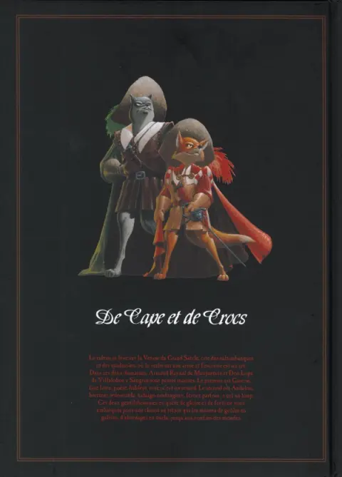 Verso de l'album De Cape et de Crocs L'Intégrale Actes III - IV
