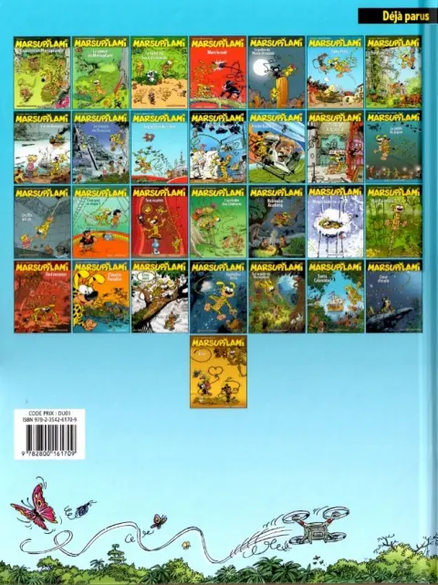 Verso de l'album Marsupilami Tome 28 Biba