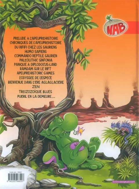 Verso de l'album Nabuchodinosaure Tome 14 Puéril en la demeure