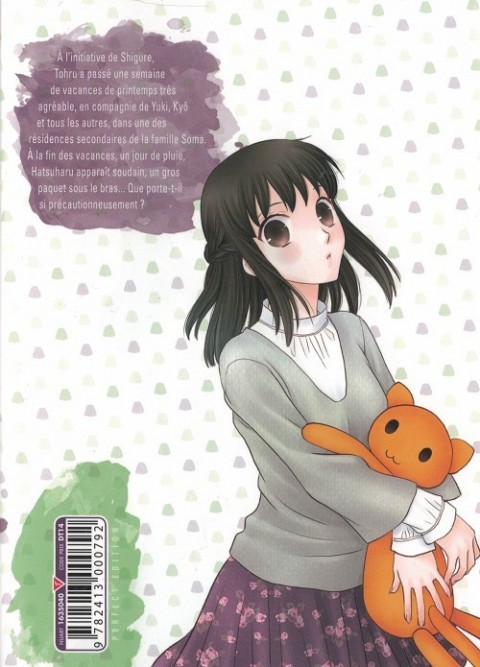 Verso de l'album Fruits basket Perfect Edition 3