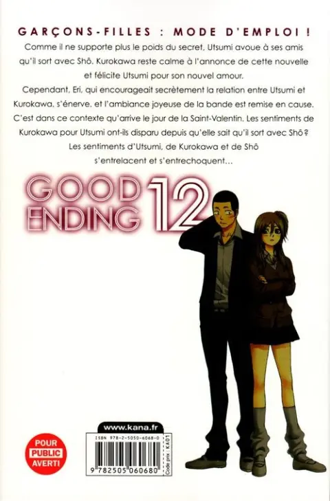 Verso de l'album GE - Good Ending 12
