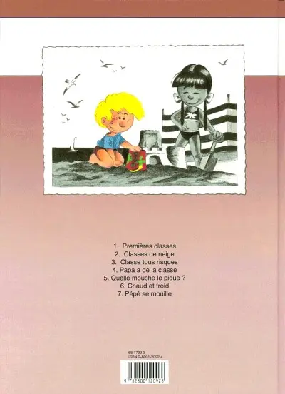 Verso de l'album Cédric Tome 7 Pépé se mouille