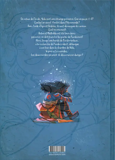 Verso de l'album La Boîte à musique Tome 3 À la recherche des origines