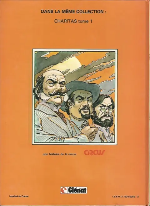 Verso de l'album Charitas Tome 2 Les noces sanglantes