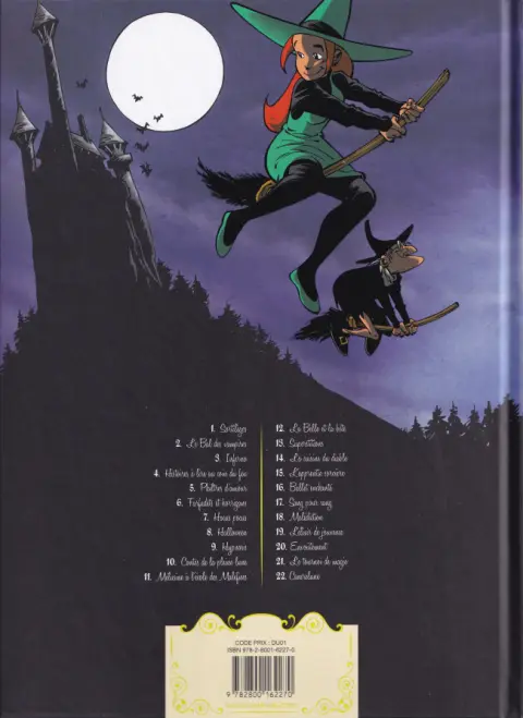 Verso de l'album Mélusine Tome 16 Ballet enchanté