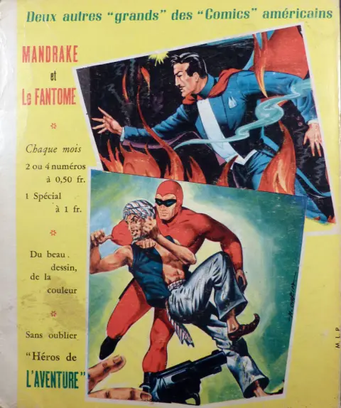 Verso de l'album Prince Valiant Album N° 4