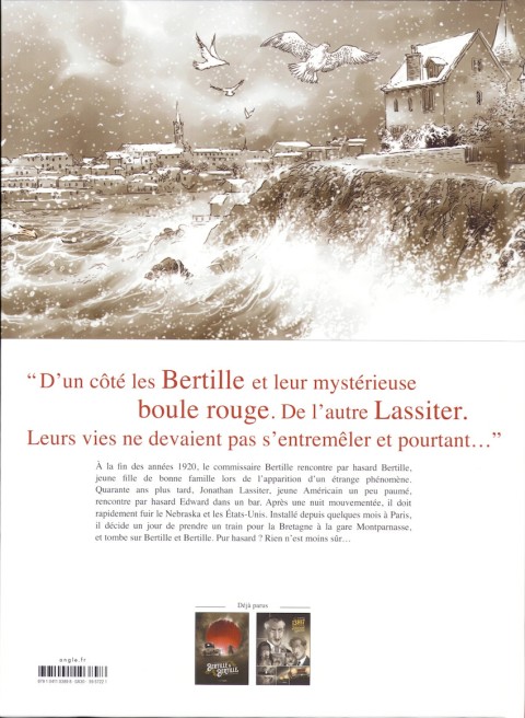 Verso de l'album Bertille & Lassiter