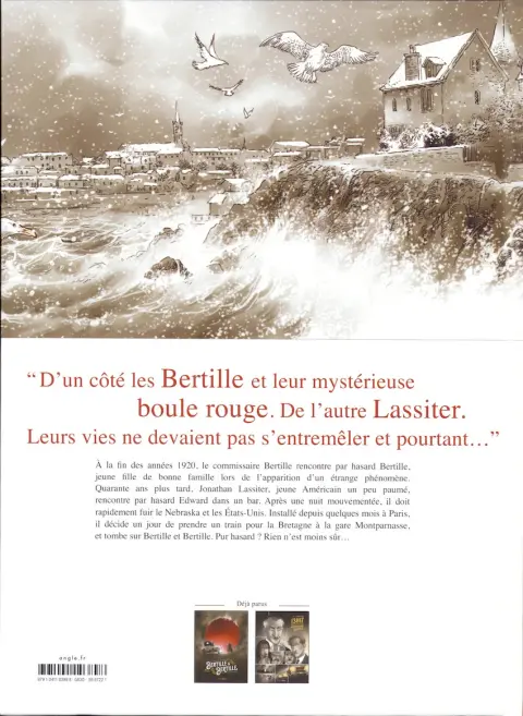 Verso de l'album Bertille & Lassiter 3