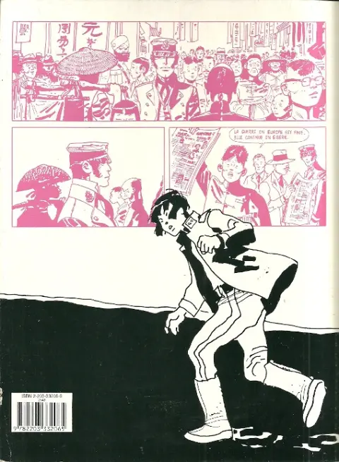 Verso de l'album Corto Maltese Tome 4 Corto Maltese en Sibérie