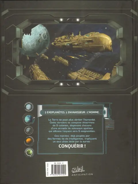 Verso de l'album Conquêtes Tome 2 Deluvenn