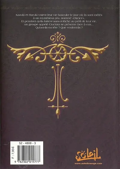 Verso de l'album Di(e)ce 3