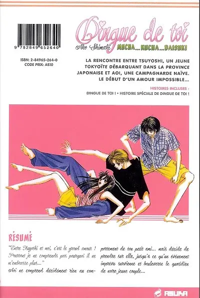 Verso de l'album Dingue de toi ! 2