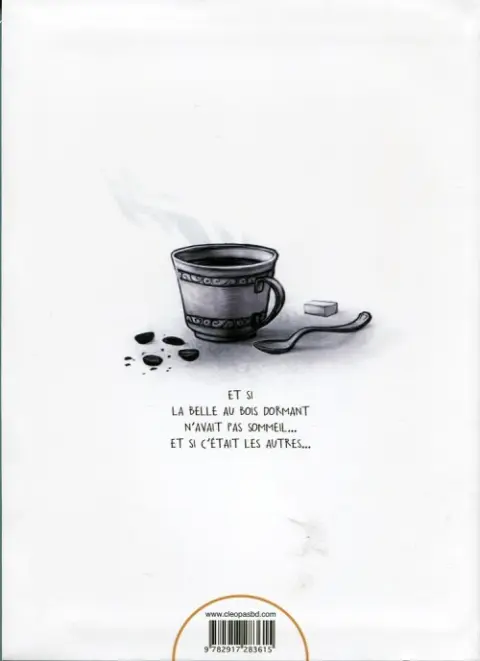 Verso de l'album Les Dormants