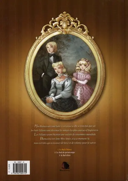Verso de l'album Elinor Jones Tome 1 Le Bal d'hiver