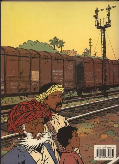 Verso de l'album Hanomag Tome 2 Avatars