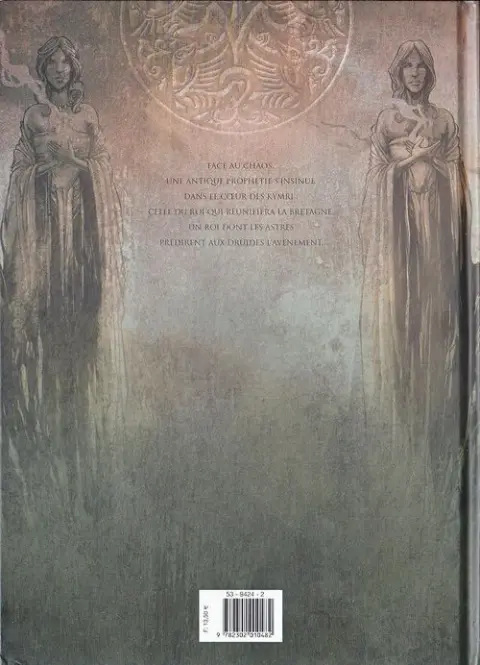 Verso de l'album Merlin - Le Prophète Tome 1 Hengist
