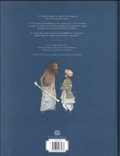 Verso de l'album La Mille et unième nuit