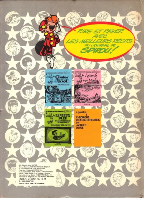 Verso de l'album Mirliton