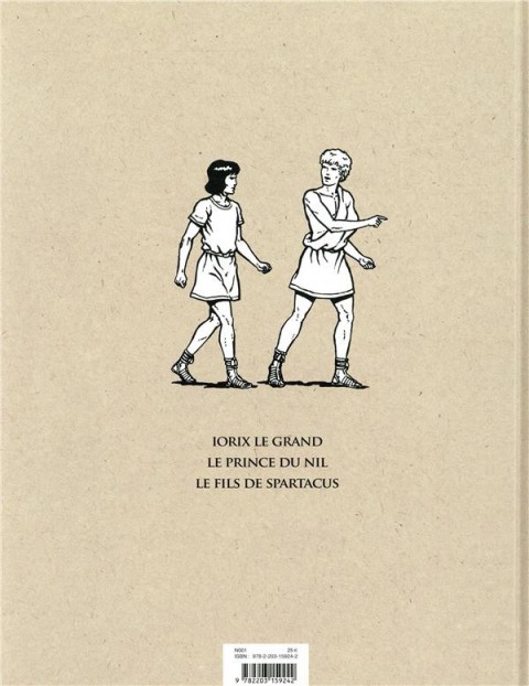 Verso de l'album Alix Intégrale N&B Volume 2 Iorix Le Grand - Le Prince du Nil - Le Fils de Spartacus