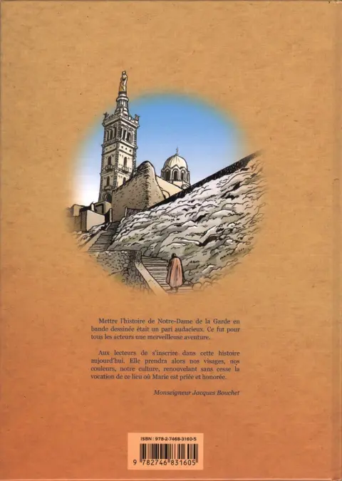 Verso de l'album Notre-Dame de la Garde