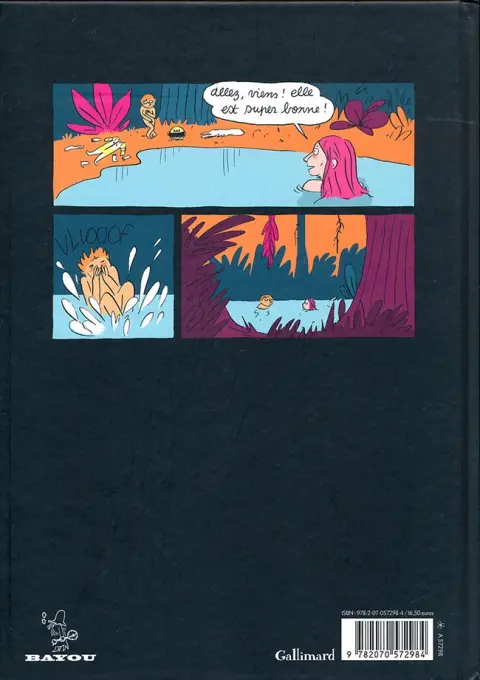 Verso de l'album Princesse aime Princesse