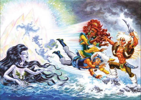 Autre de l'album ElfQuest - La Fantastique quête des elfes Les Seigneurs de la Roue Brisée