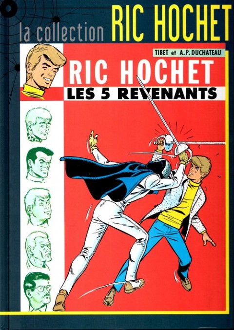 Couverture de l'album Ric Hochet La collection Tome 10 Les 5 revenants