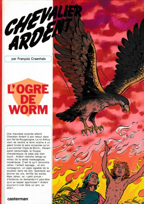 Couverture de l'album Chevalier Ardent Tome 9 L'ogre de Worm