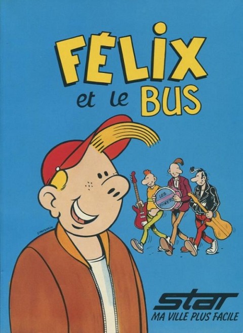 Couverture de l'album Félix et le bus star