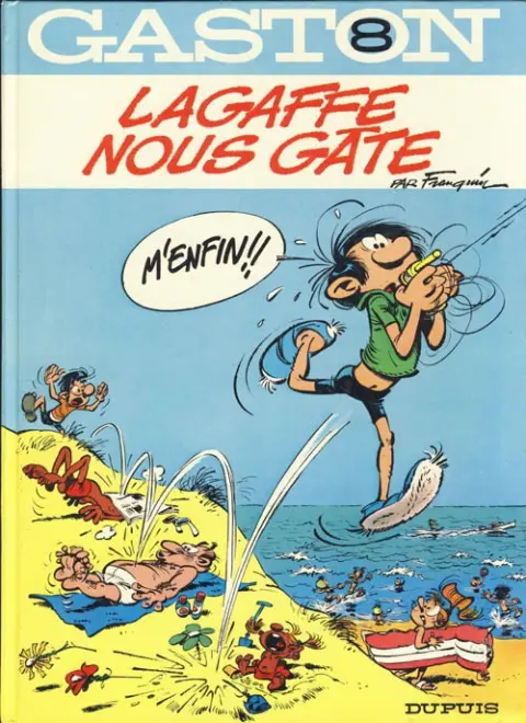 Couverture de l'album Gaston Tome 8 Lagaffe nous gâte