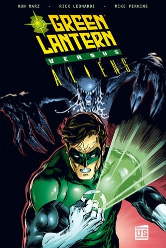 Couverture de l'album Green Lantern versus Aliens