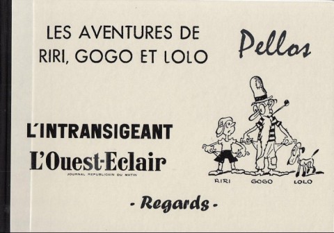 Couverture de l'album Les aventures de Riri, Gogo et Lolo