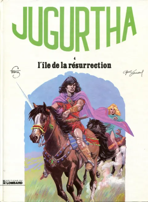 Couverture de l'album Jugurtha Tome 4 L'île de la Résurrection