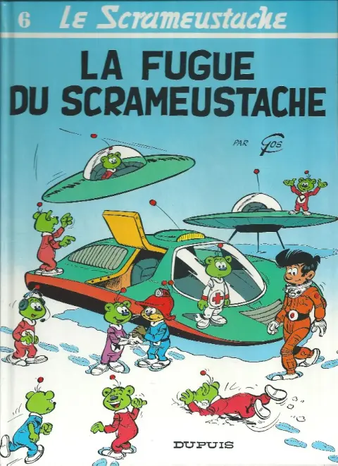 Couverture de l'album Le Scrameustache Tome 6 La fugue du Scrameustache