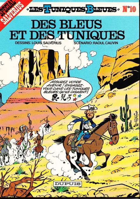 Couverture de l'album Les Tuniques Bleues Tome 10 Des bleus et des tuniques
