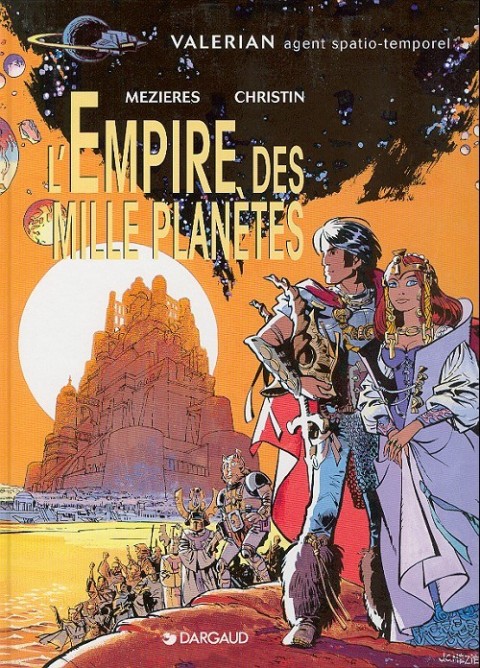 Couverture de l'album Valérian Tome 2 L'empire des mille planètes