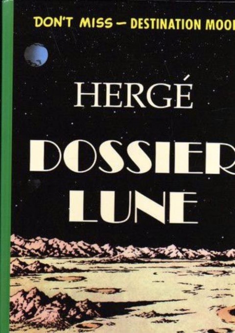 Couverture de l'album Hergé - Dossier Lune