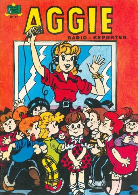 Aggie N° 31 Aggie radio-reporter