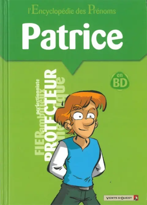 L'Encyclopédie des prénoms en BD Tome 39 Patrice