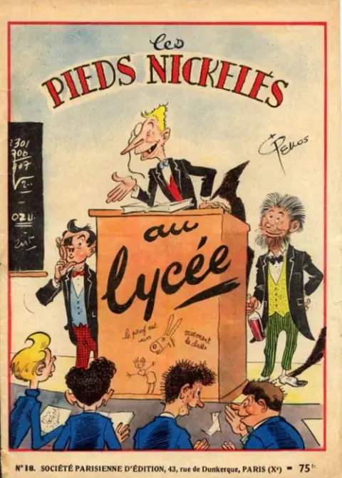 Les Pieds Nickelés Tome 18 Les Pieds Nickelés au lycée