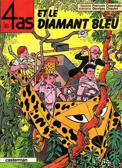 Les 4 as Tome 17 Les 4 as et le diamant bleu