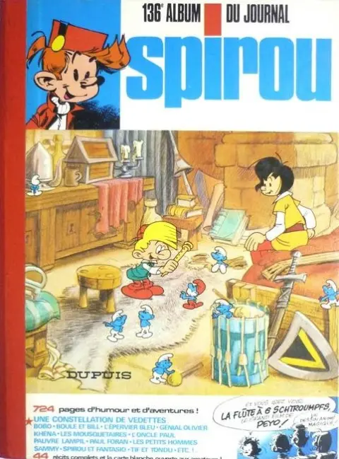 Le journal de Spirou Album N° 136