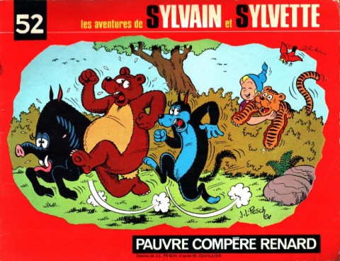 Couverture de l'album Sylvain et Sylvette Tome 52 Pauvre compère Renard