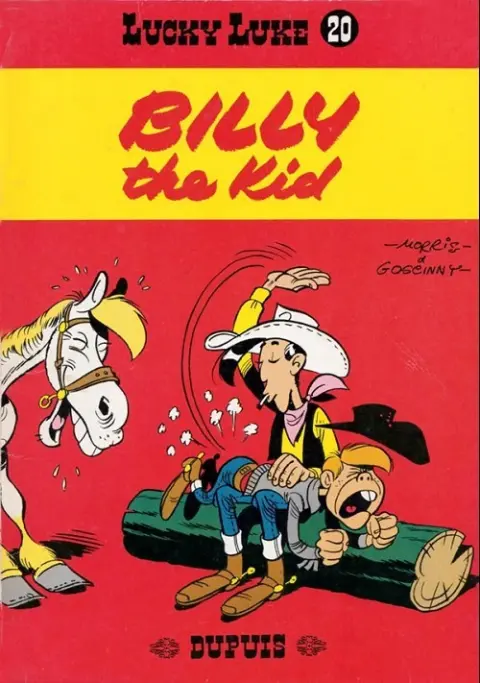 Couverture de l'album Lucky Luke Tome 20 Billy the Kid