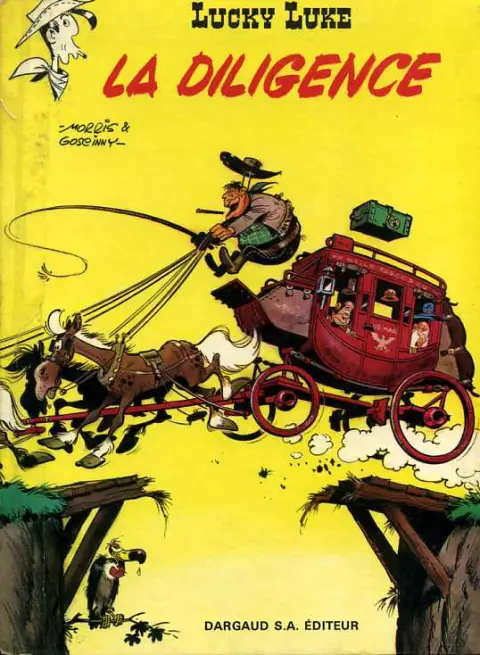 Couverture de l'album Lucky Luke Tome 32 La Diligence