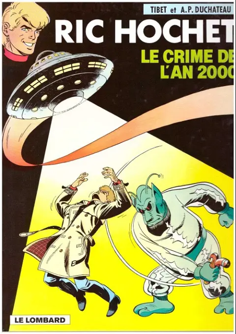 Couverture de l'album Ric Hochet Tome 50 Le crime de l'an 2000