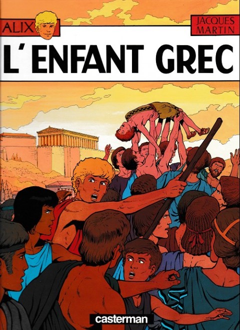 Couverture de l'album Alix Tome 15 L'enfant grec