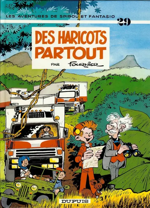 Couverture de l'album Spirou et Fantasio Tome 29 Des haricots partout